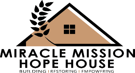 Miracle Mission Hope House Logo in Medium Size